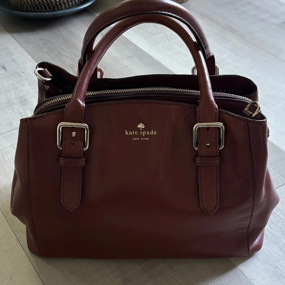 Kate Spade Caramel Brown Satchel - Picture 1 of 14